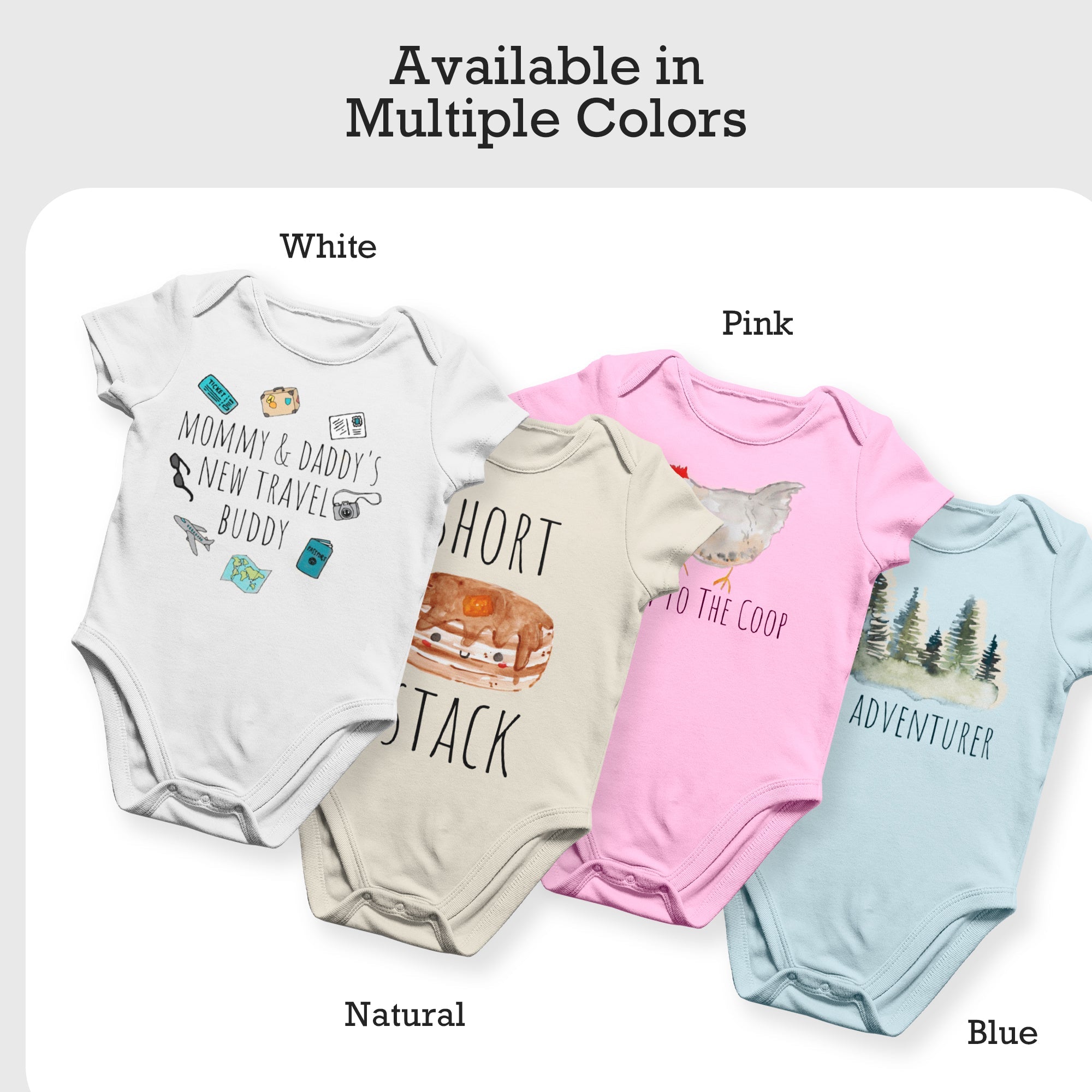 Tiny Adventure Trail Outdoors - Baby Boy Girl Clothes Infant Bodysuit