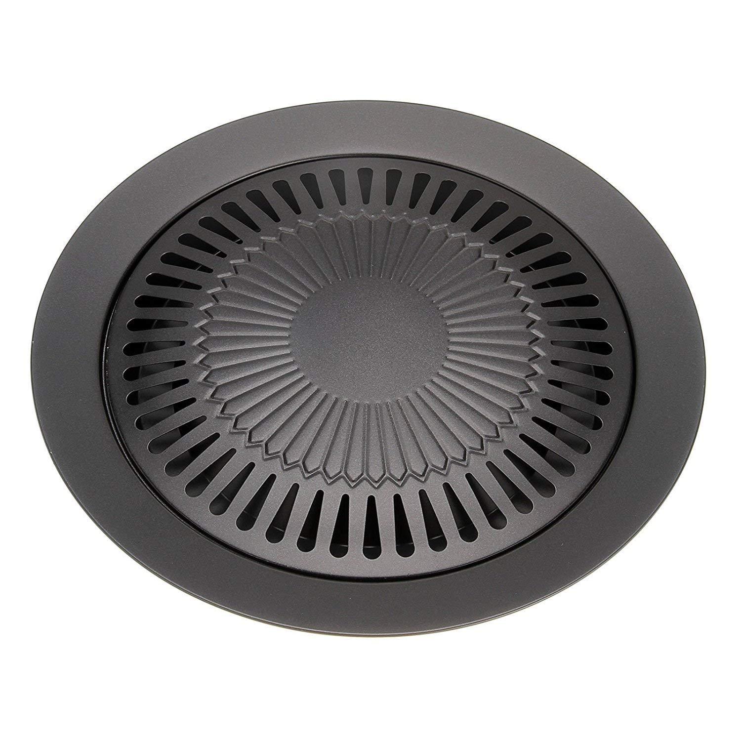 Go Go Smokeless Non-Stick Barbecue Grill Plate For Indoors And Outdoors