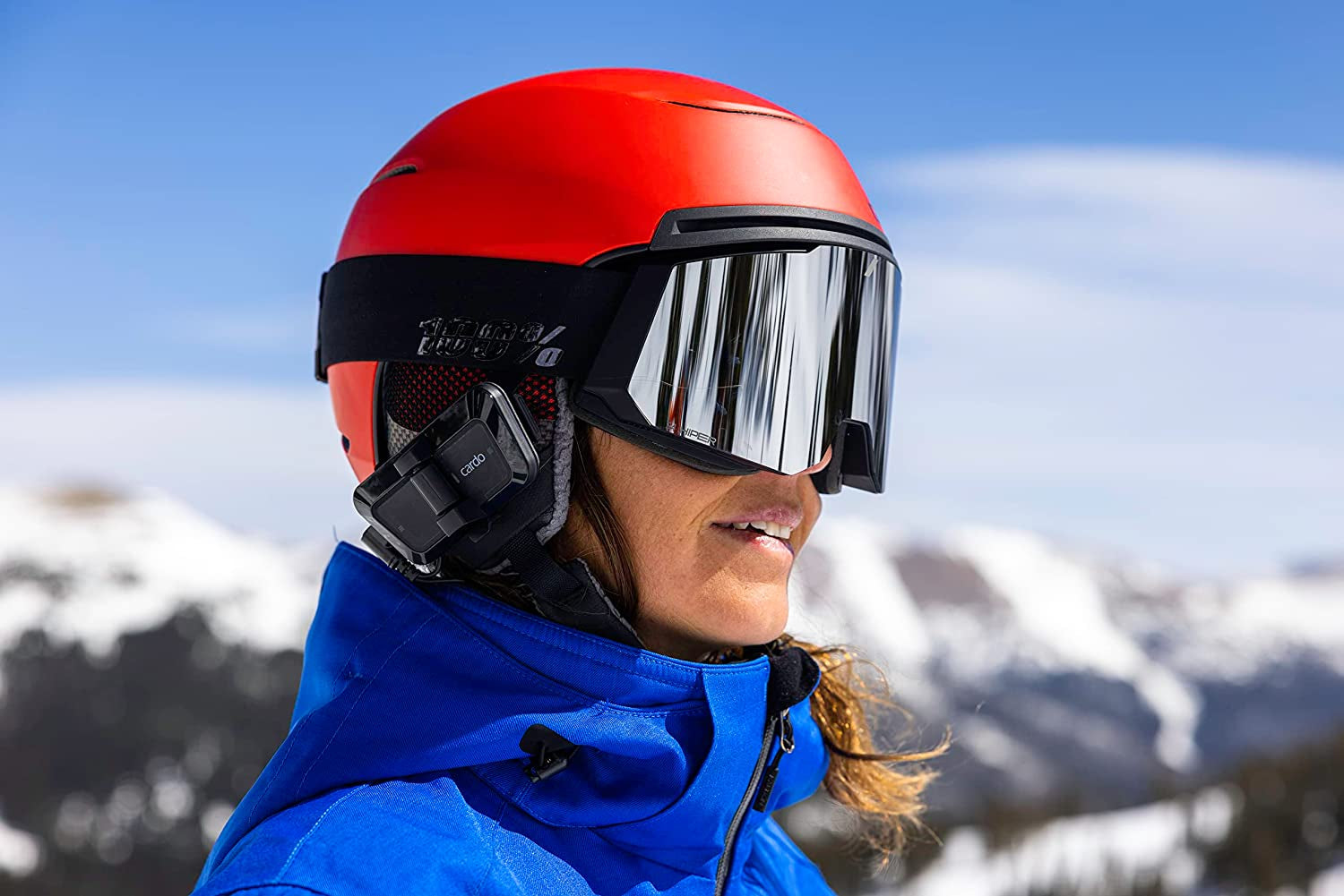 Cardo Packtalk Outdoor Helmet Intercom System IP67 Waterproof