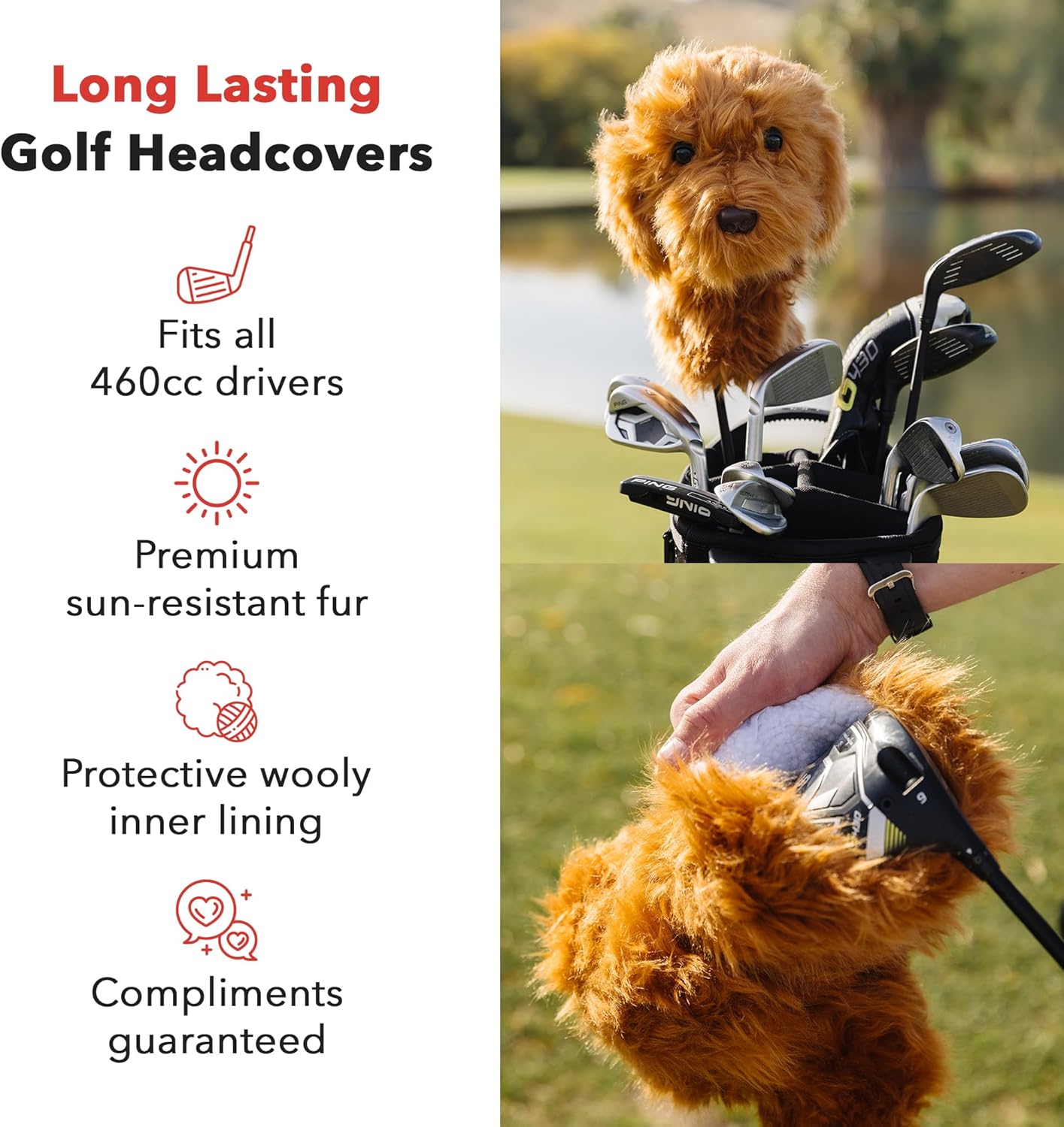 Daphne's Headcovers Doodle Driver Headcover | Premium Driver