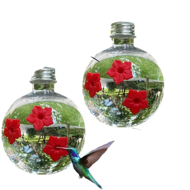 Outdoor Hanging Hummingbird Feeder Park Spherical