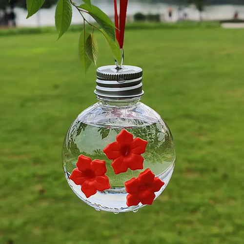 Outdoor Hanging Hummingbird Feeder Park Spherical