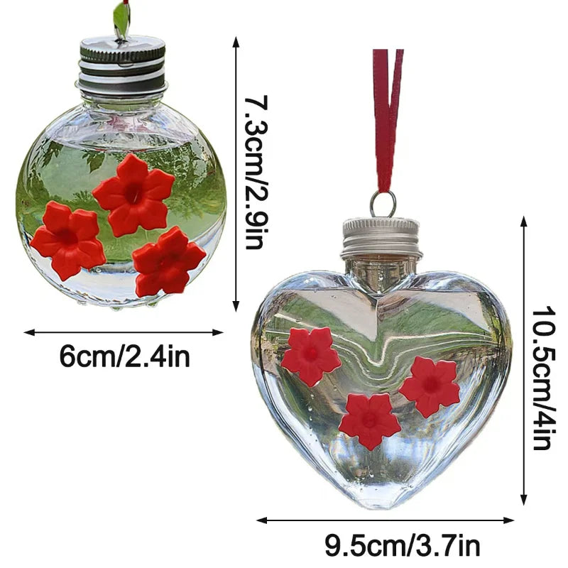 Outdoor Hanging Hummingbird Feeder Park Spherical