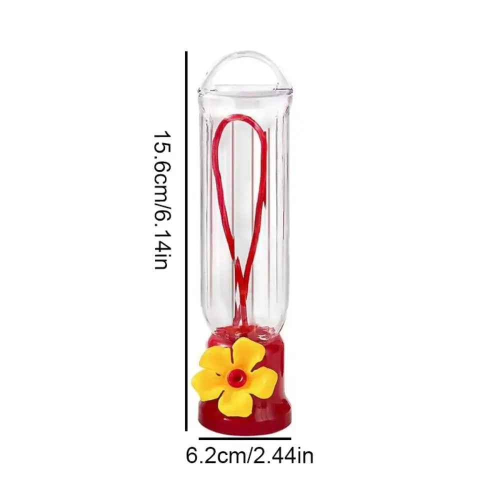 Hummingbird Feeders Plastic Transparent Removable Hanging Bird Feeders