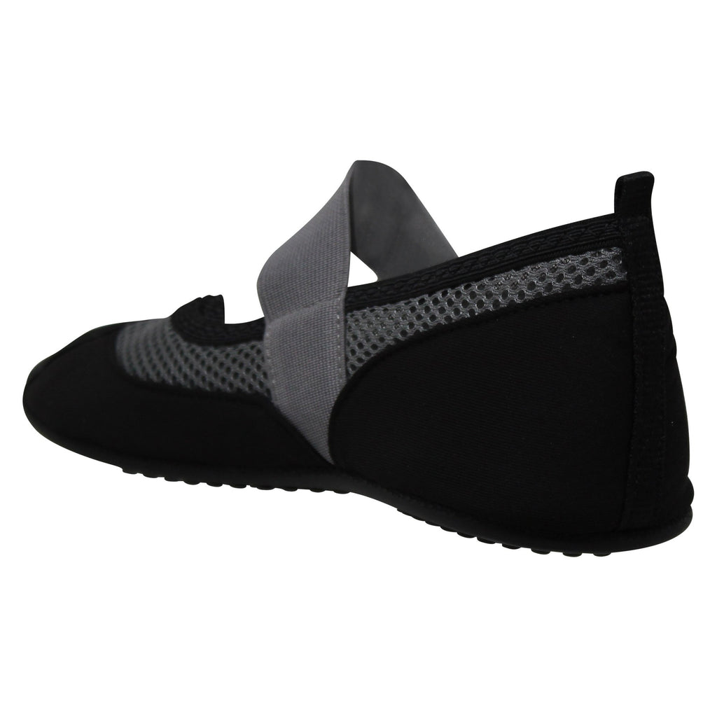 SOBEYO Women's Mary-Jane Flats Water Yoga Sports Gray