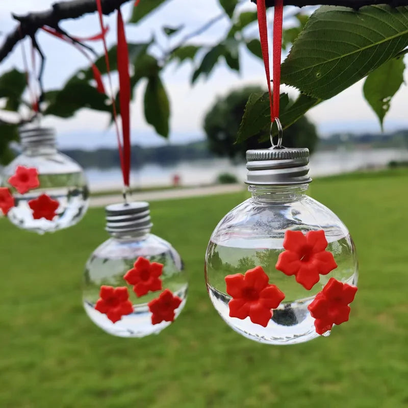Outdoor Hanging Hummingbird Feeder Park Spherical