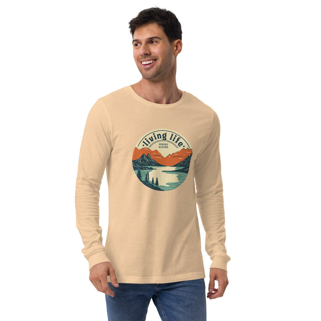 Hiking Alpine Outdoors Unisex Long Sleeve Tee