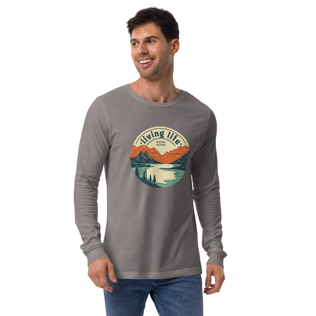 Hiking Alpine Outdoors Unisex Long Sleeve Tee