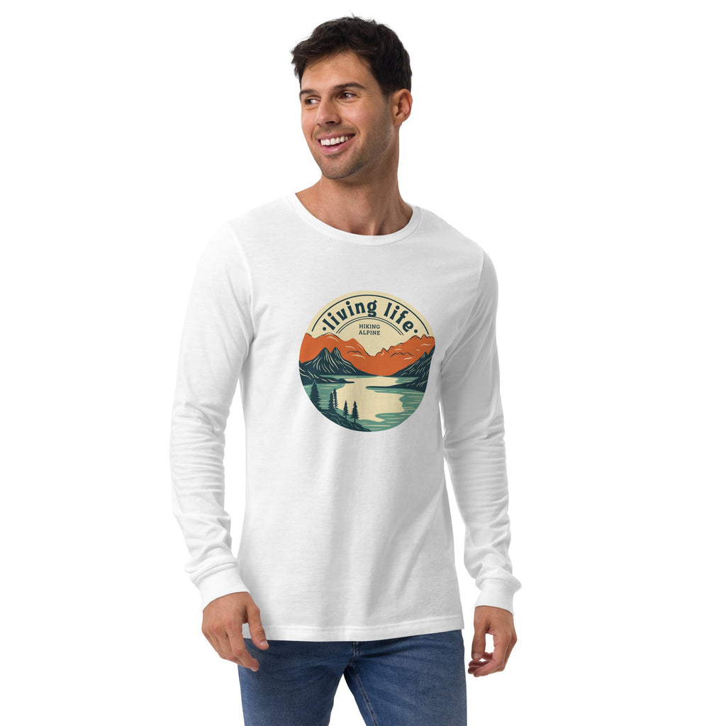 Hiking Alpine Outdoors Unisex Long Sleeve Tee