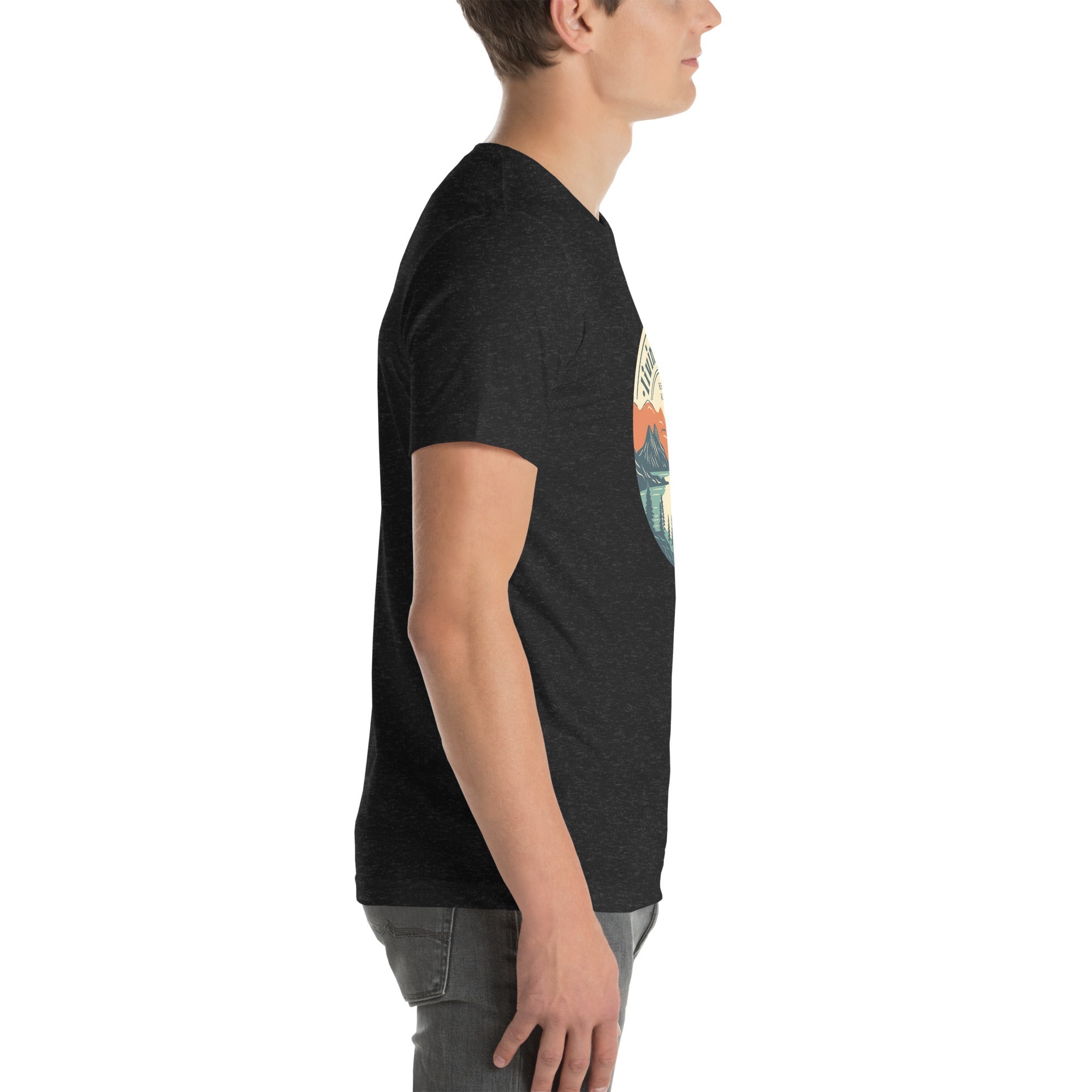Hiking Alpine Outdoors Unisex t-shirt