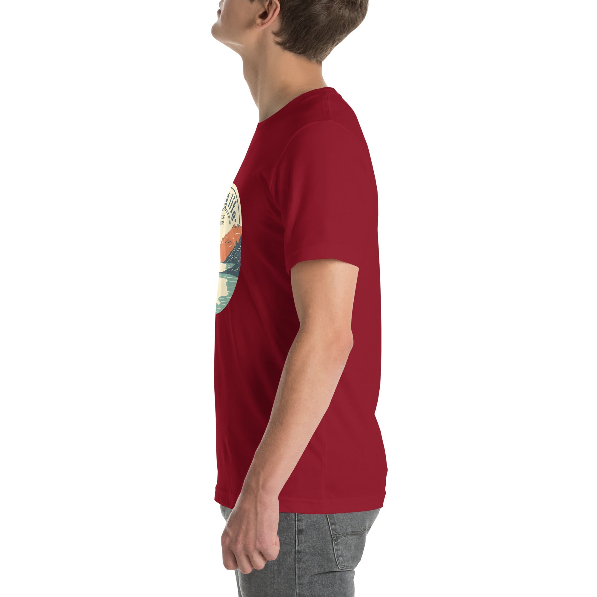 Hiking Alpine Outdoors Unisex t-shirt