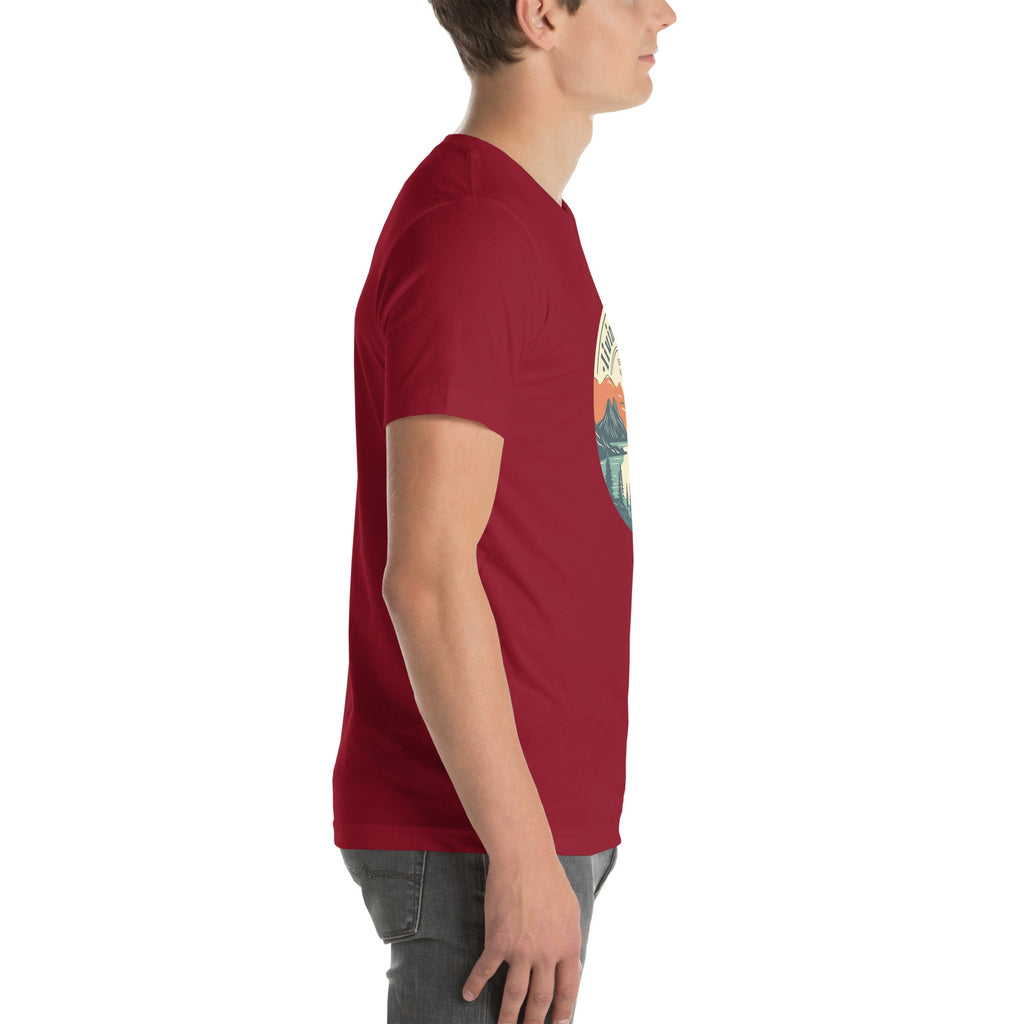 Hiking Alpine Outdoors Unisex t-shirt