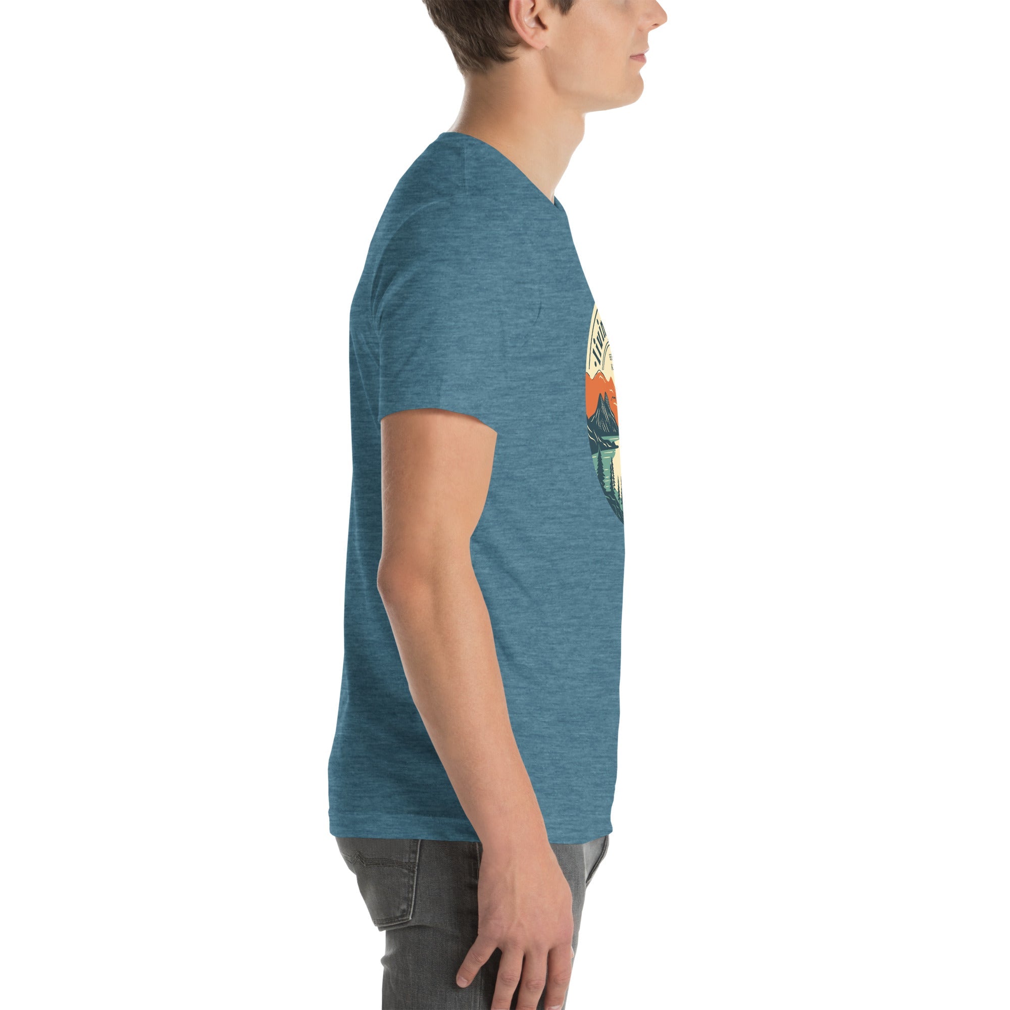 Hiking Alpine Outdoors Unisex t-shirt