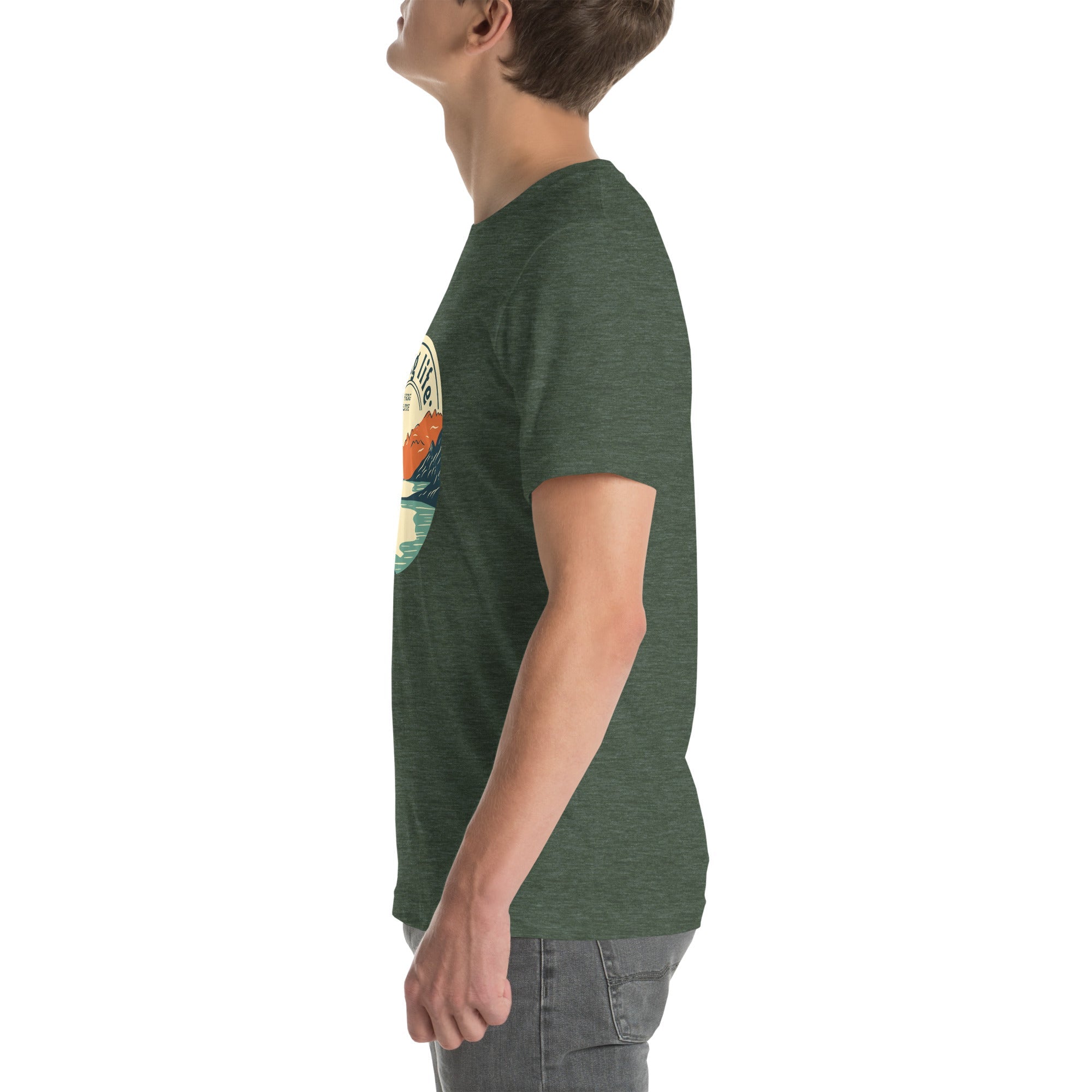 Hiking Alpine Outdoors Unisex t-shirt