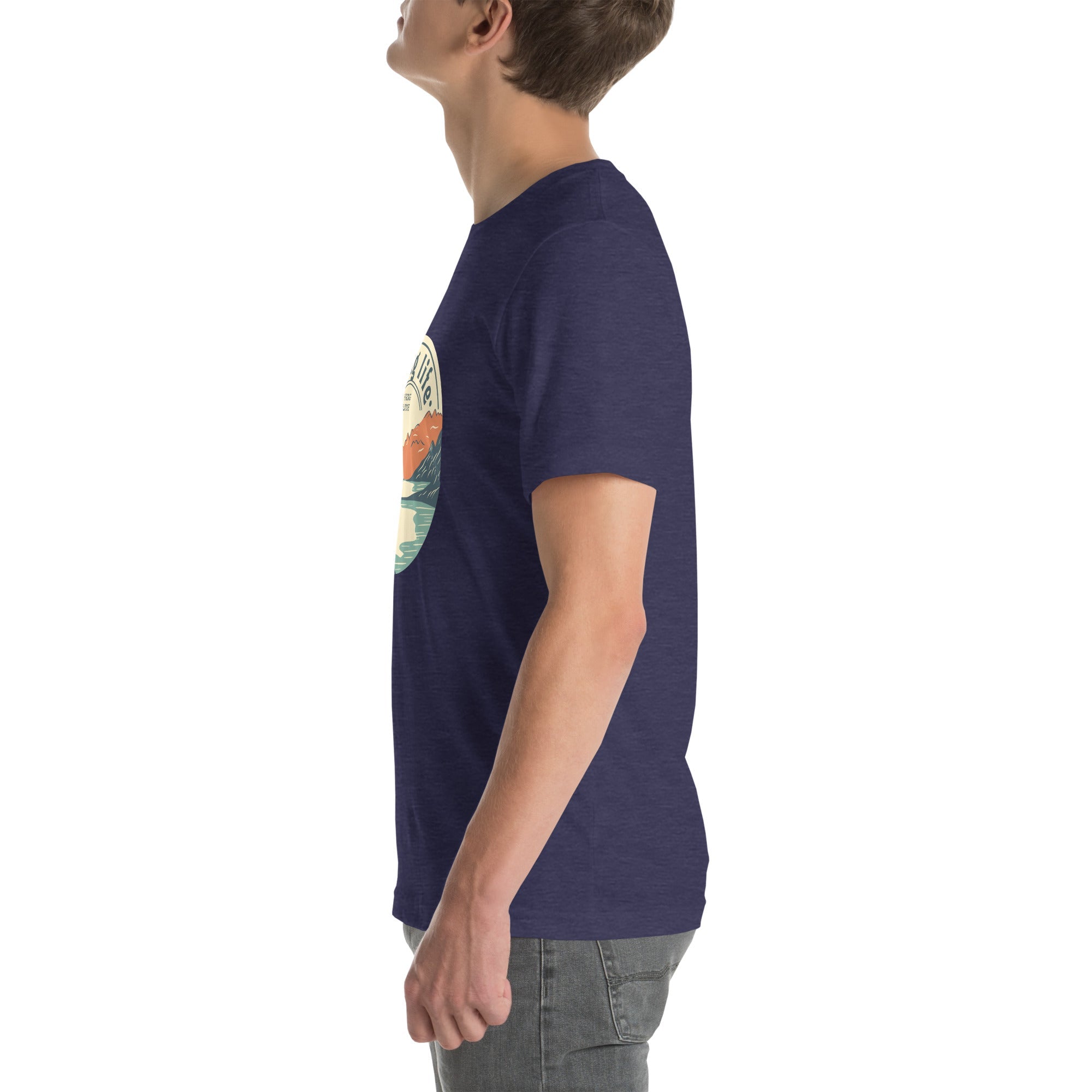 Hiking Alpine Outdoors Unisex t-shirt