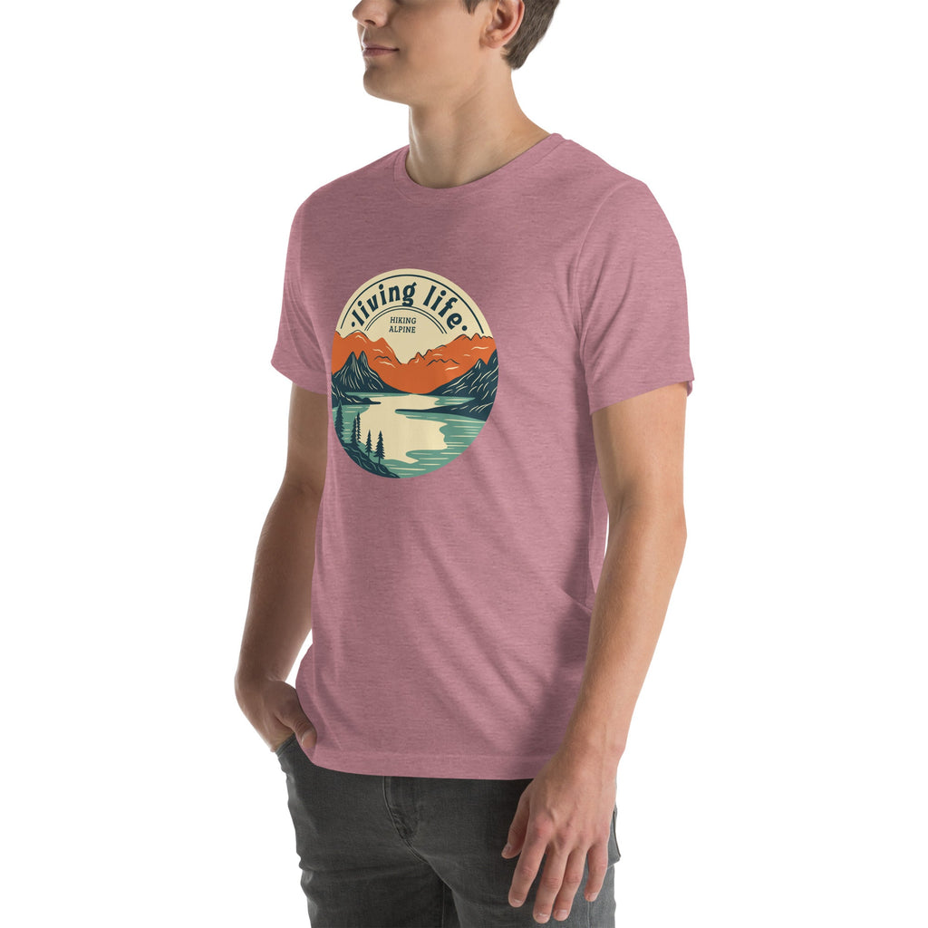 Hiking Alpine Outdoors Unisex t-shirt