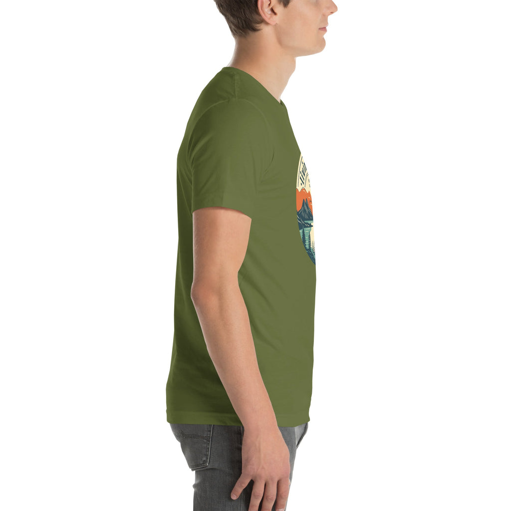 Hiking Alpine Outdoors Unisex t-shirt