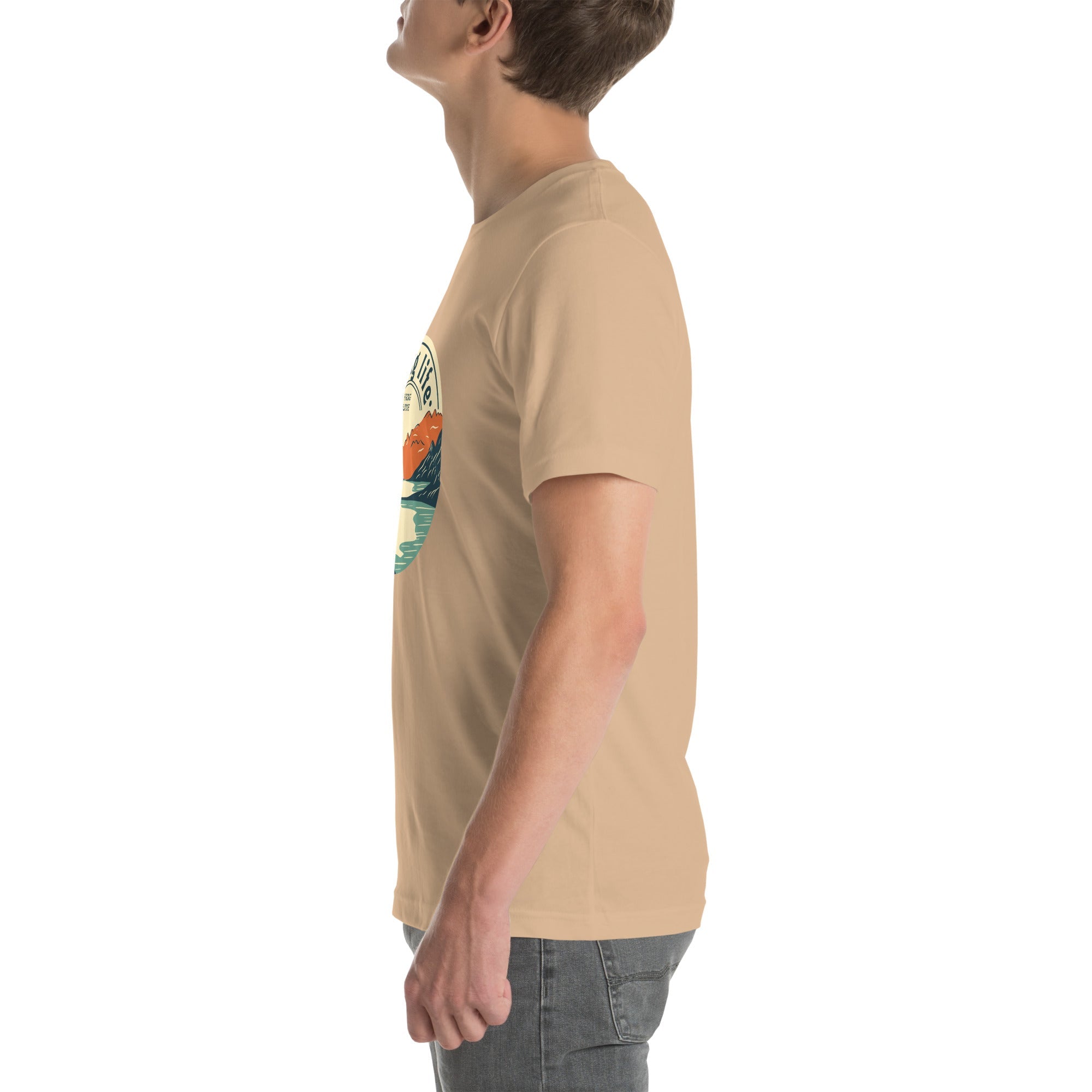 Hiking Alpine Outdoors Unisex t-shirt