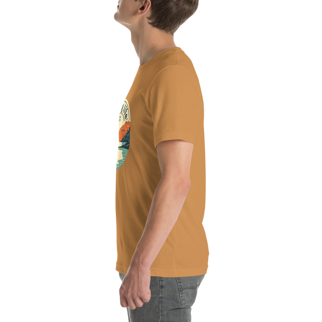 Hiking Alpine Outdoors Unisex t-shirt