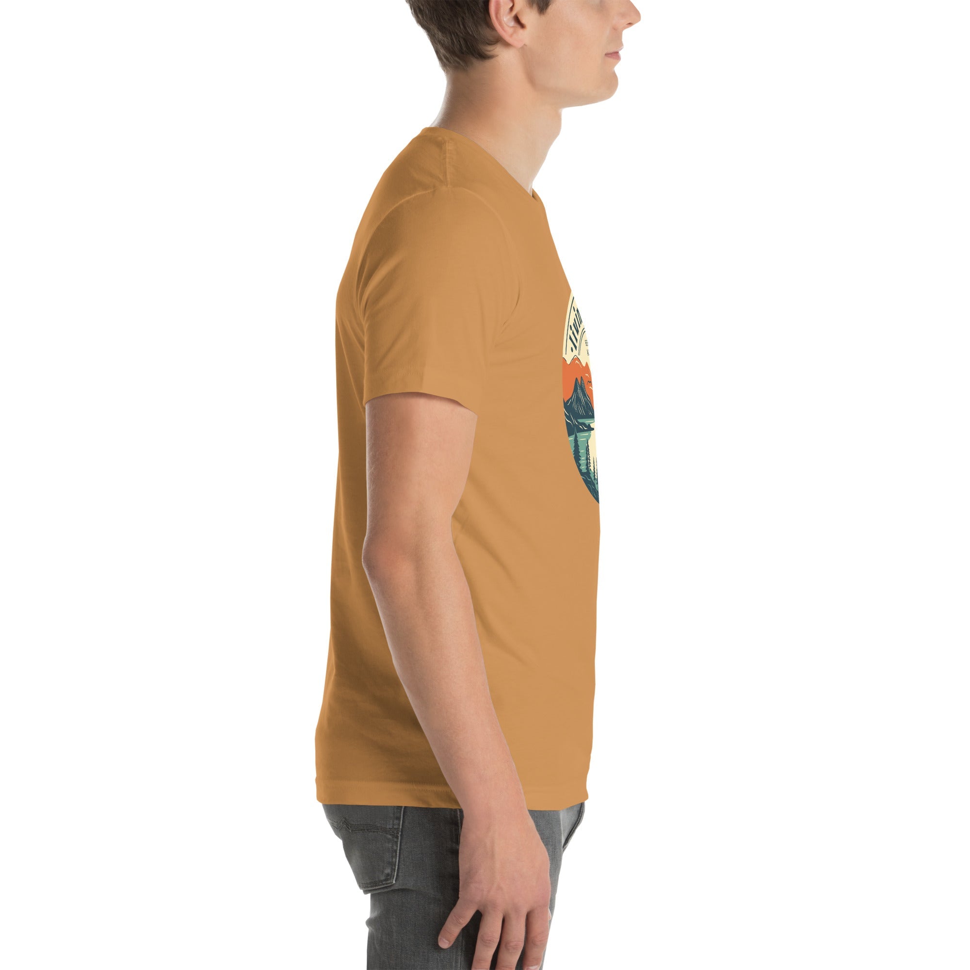 Hiking Alpine Outdoors Unisex t-shirt