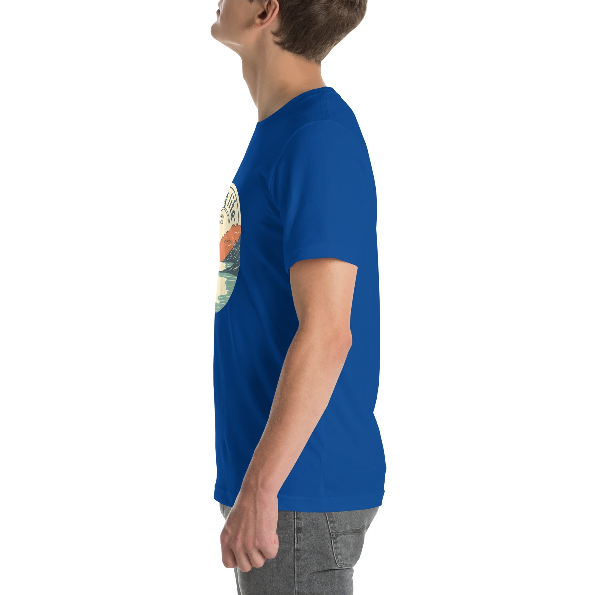 Hiking Alpine Outdoors Unisex t-shirt