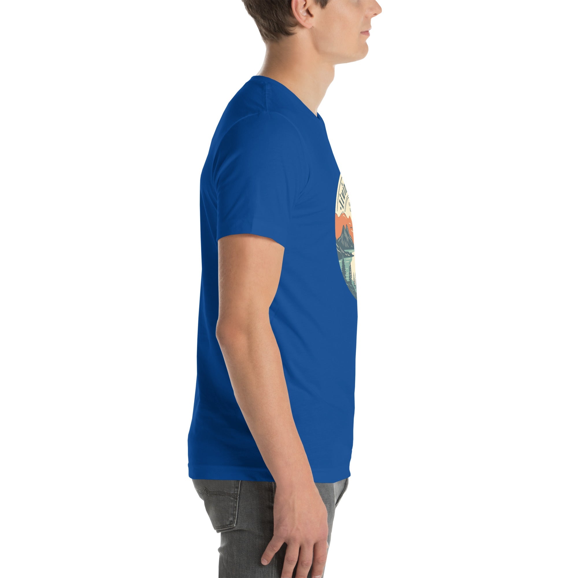 Hiking Alpine Outdoors Unisex t-shirt